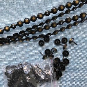 20Meter Meubelstoffen Strip Woondecoratie Bed Sofa Kopspijkers Strips Diy Houten Case Nagels Decoratieve Nail Strips Tapes