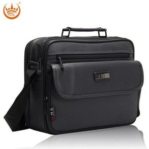 Top Aktetassen Van Verschillende Maten Mannen Kleine Tas Voor Ipad Waterdichte Oxford Mannen Vrouwen Zakelijke Schoudertas Bolso hombre