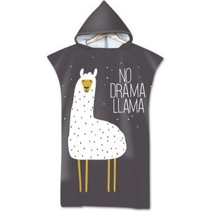 Digital Printing Alpaca Gewaad Badhanddoek Outdoor Volwassen Hooded Strandlaken Poncho Badjas Handdoeken Vrouwen Man Badjas AHT31