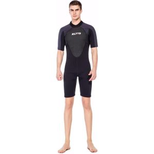 3Mm Neopreen Wetsuits Badmode UPF50 + Een Stuk Korte Mouwen Snorkelen Surfen Duiken Zeilen Kleding Volledige Pak Voor zwemmen