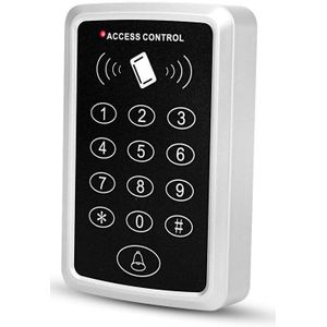 Waterdicht RFID Toegangscontrole Toetsenbord 125KHz Deurslot Controller 1000 Gebruiker Reader met RFID Key Tags Regendicht Cover Standalone