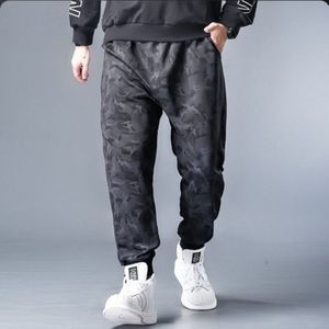 Plus Size 5XL 6XL Streetwear Losse Broek Mannen Joggers Man Casual Straight Harembroek Mannen Camouflage Beam Voeten Track broek