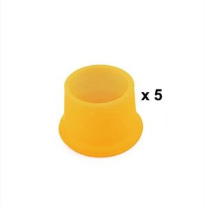 5Pcs Silicone Wijn Stop Lek Gratis Wijnfles Cap Verse Houden Sealers Bier Drank Champagne Sluitingen Voor Bar Accessoires