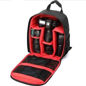 Camera Rugzak Waterdichte Nylon DSLR Camera Tas Video Tassen met Regenhoes Statief Gevallen PE Gewatteerde voor Fotograaf Canon Nikon