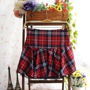 Japanse School Uniform Voor Meisjes Plaid Geplooide Rok Studenten Schooluniform Mini Kant Rokken Plus Size XXXL Kleding