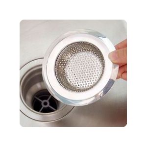 Gootsteen Zeef Afvoer Gat Filter Val Metalen Gootsteenzeefje Rvs Bad Gootsteen Afval Screen 7Cm/9Cm/11Cm