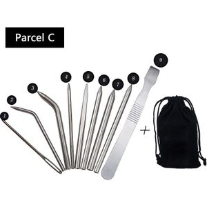 Paracord Stiksels Set Rvs Paraplu Touw Naald Armband Flattener Breinaalden Diy Sieraden Accessoires