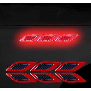 Koolstofvezel Auto Reflecterende Strips Sticker Auto-accessoires Voor Suzuki Swift Vitara SX4 Grand Swift Alto Jimny Ignis