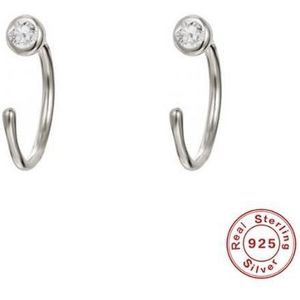 Echt 925 Sterling Zilveren Stud Oorbellen Voor Vrouwen Meisjes Sterling-Zilver-Sieraden Brincos Oorbellen Aros De Plata 925 a30