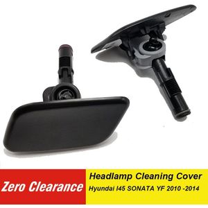 Een Paar Koplamp Washer Cover Koplamp Reiniging Spuit Nozzle Cover Voor Hyundai I45 Sonata Yf
