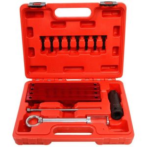 Timing Tool Set Nokkenas Timing Uitlijning Gereedschappen Voor Merc-Edes Be-Nz M157/M276/ M278 Met t100 En Injector Removal Tool Puller