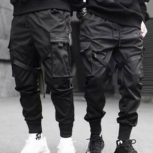 Heren Multi-Pocket Casual Losse Cargo Broek Mode Harembroek Hip Hop Casual Mannelijke Track Broek Joggers Broek 2XL