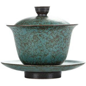 Dehua Creatieve Thee Set Kung Fu Keramische Theepot Oven Wordt Sancai Cover Kom Thuis Thee Kom Side Theepot Thuis Thee maken LB80515