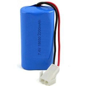 2S1P 7.4V 2200 Mah 18650 Lithium-Ion Oplaadbare Batterij Met Pcb En Ntc