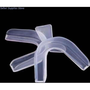 1Pcs Transparante Night Guard Gum Shield Mond Trays Voor Bruxisme Tanden Whitening Slijpen Voor Boksen Tanden Bescherming Apparatuur