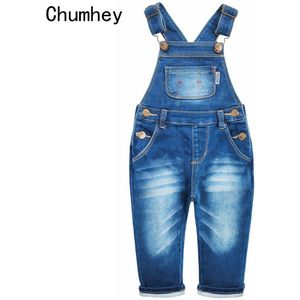 Chumhey 1-6T Baby Jongens Overalls Meisjes Zachte Katoenen Denim Peuter Bib Jarretel Jongen Jeans Broek Kinderkleding bebe Kleding