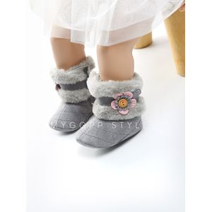 Peuter Winter Warm Baby Anti Slip Meisjes Snowboots Schoenen Mode Booties Slippers