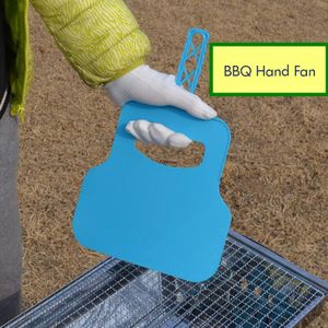 Grill Fan Plastic BBQ Fan Hand Crank Blower Outdoor Koken Barbecue Kolen Blower-Barbecue Handleiding Blower-BBQ Hand fan