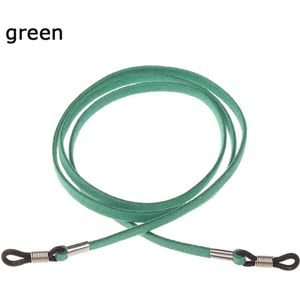 1Pc Hoge Elasticiteit Glazen Ketting Lederen Glazen Ketting Leesbril Ketting Sunglass Strap Lanyard Strap Bril Accessoire