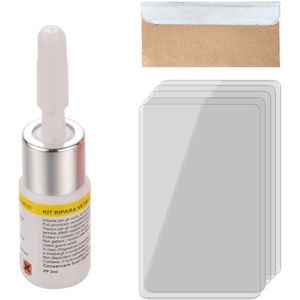 Auto Voorruit Reparatie Tool Diy Venster Reparatie Tools Voorruit Glas Kras Crack Herstellen Venster Scherm Hars + Blade + Strips