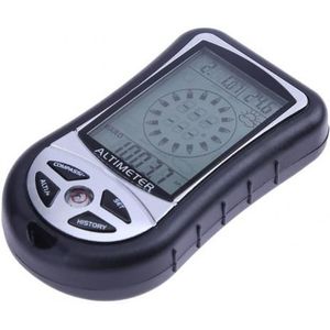 8 In 1 Outdoor Vissen Handheld Kompas Hoogte-Gauge Thermometer Barometer