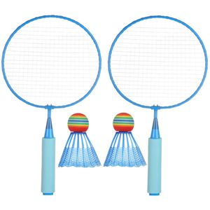 1 Set Duurzaam Lichtgewicht Kinderen Badminton Racket Sport Shuttle Kinderen Speelgoed Outdoor Games Entertainment Accessoires