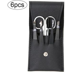 4/6Pcs Wenkbrauw Ontharing Pincet Rvs Wimper Clip Professionele Lash Tweezer Set Wenkbrauw Tang Tip Make-Up gereedschap