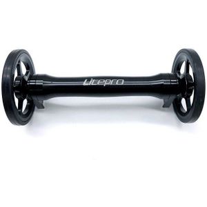 Litepro 1 Pair Makkelijk Wiel En Verlengstuk Voor Brompton Achter Cargo Rack Easywheel Telescopische Stang