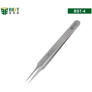 1Pcs Bst-Pincet Wimper Extension Rvs Antistatische Ogen Pincet Voor Valse Wimpers Extension Matt Pincet