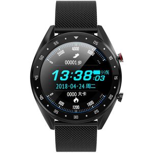 Ppg + Ecg Slimme Horloge Mannen Volledige Ronde Touch Screen Bluetooth Call Ip68 Waterdicht Riem Vervangbare Smartwatch