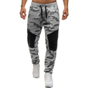 Mannen Sport Broek Trainingspak Fitness Gym Joggingbroek Workout Joggers Lange Broek Slim Leisure Camouflage