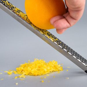 Staal Zester En Rasp Rvs Rasp Multi Functie Lemon Groente Kaas Chocolade Zester Rasp Peeler Slicer