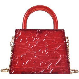 Handtas Brand Mode Vrouwen Handtassen Transparant Acryl Luxe Party Prom Avondtasje Vrouw Casual Box Clear Clutch