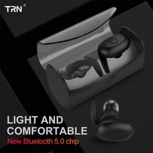 TWS Koptelefoon Draadloze Hoofdtelefoon Oordopjes Bluetooth V5.0 Muziek Onzichtbare Ruisonderdrukking Ergonomisch Opladen Doos