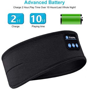 Draadloze Bluetooth Oortelefoon, Slapen Band Hoofdtelefoon Muziek Hoofdtelefoon Zachte Elastische Comfortabele Muziek Headset Kan Handsfree Mp3