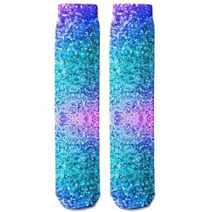 Vrouwen Sokken 3d Printing Novelty Skateboard Hip Hop Sox Kleurrijke Graffiti Harajuku Gelukkig Grappig Buis Sokken Zachte Compressie Sokken