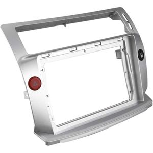 9 &quot;2Din Autoradio Cd Dvd Gps Stereo Panel Dash Mount Trim Kit Interface Frame Panel Fascia Voor Citroen C-Quatre C4 2004 Kit