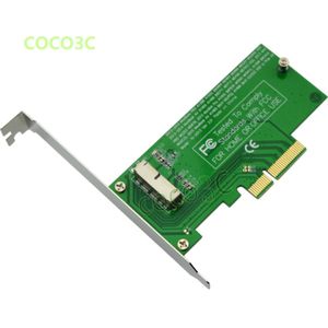 Voor macbook air a1465 a1466 pro a1502 a1398 ssd PCI express 4X Desktop PCI-e SSD adapter + PCIe low profile Bracket