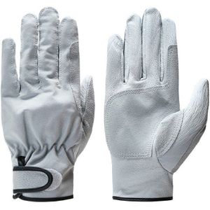 Hendugls Werk Handschoenen Lederen Witte Hand Verdikking Slijtvaste Beschermende Industrie Mannen Handschoenen Pak 5 Stuks CS1