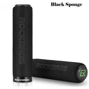 Rockbros Fiets Grips Spons Silicagel Mountainbike Grips Lock On Stuur Fietsen Grips Handvat Cap Fiets Accessoires