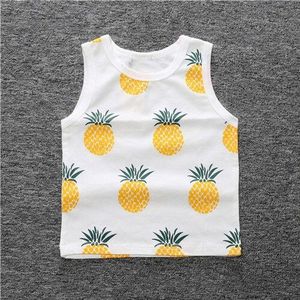 Zomer Stijl Baby Vest Katoenen Ondergoed Mouwloze Tanks Tops Voor Meisjes En Jongens Kids Kinderen Kleding Tops Hemden Vest