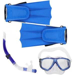 Professionele Kinderen Snorkelen Set Droge Beademingsbuis Onderwater Duiken Anti-Fog Goggle Flipper Dive Zwemmen Apparatuur
