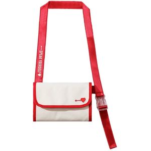Japanse Stijl Officiële Celebrity Geïnspireerd Fc Gekwalificeerde Pakket Gerelateerde Junior Messenger Bag Perifere Canvas Kleine Vierkante Tas