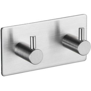 Zwart Haken Voor Badkamer Keuken Hanger Rvs Muur Haak Voor Toetsen Jas Handdoekhaak Robe Haak Badkamer Hardware