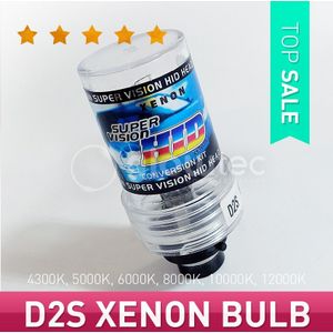 1 st D2S XENON koplamp lamp HID auto licht xenon D2S 6000 k 4300 k 8000 k 10000 k 12000 k GLOWTEC