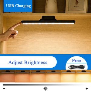 Traploos Dimmen Led Nachtverlichting Draagbare Touch Sensor Schakelaar Lezen Bureaulamp 5V Usb Oplaadbare Power Magnetische Nachtkastje Buis