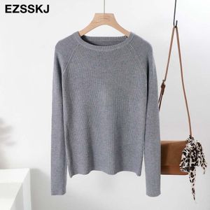 Casual Basic Herfst Winter Dikke Trui Vrouwen Met Lange Mouwen O-hals Zachte Gebreide Trui Truien Solid Vrouwelijke Jumper Top