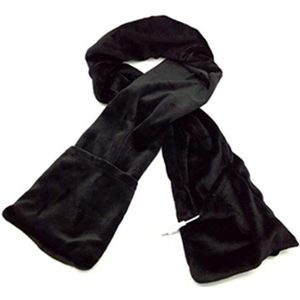 Modieuze Usb Verwarming Sjaal Bescherming Fluwelen Comfortabele Stretch Stof Sjaals Wraps Voor Womens Herfst Chirstmas