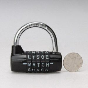 Gym Locker Lock, Kingo 5 Brief Code Cijferslot Wachtwoord Stevige Beveiliging Hangslot Blauw Zilver Zwart Koffer Fiets Sloten