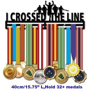 Marathon medaille hanger rvs medaille houder Running medaille hanger Half marathon medaille display rack